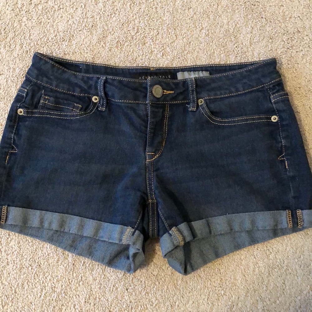 Aeropostale Midi Jean Shorts 2